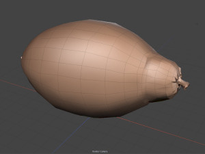 cocoa pod 3D 모델