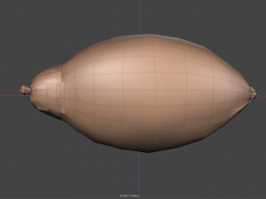 cocoa pod 3D 모델