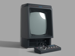 vectrex console Model 3D