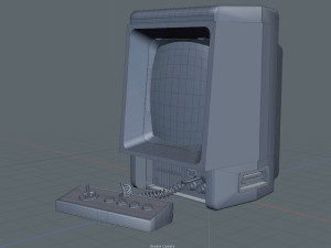 vectrex console Model 3D