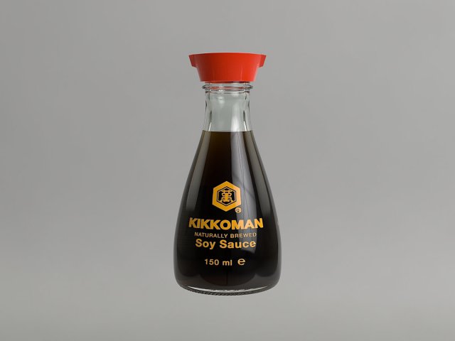 soy sauce Modelo 3D .c4d .max .obj .3ds .fbx .stl .blend 