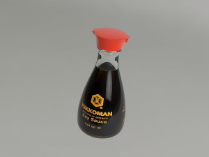 soy sauce Modelo 3D