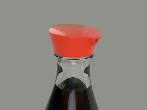 soy sauce Modelo 3D