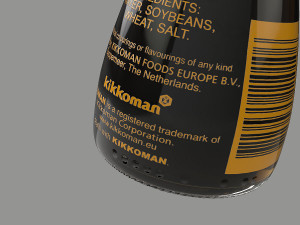 soy sauce Modelo 3D