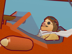 porco rosso 3D Модель