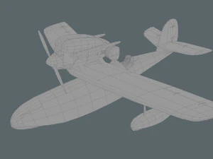 porco rosso 3D Model