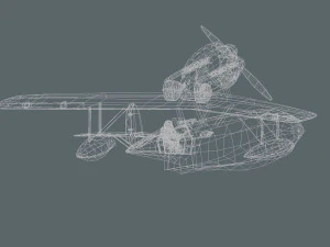 porco rosso 3D Model