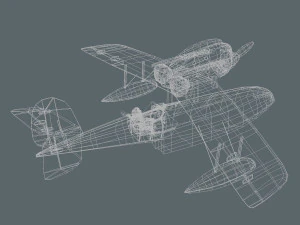 porco rosso 3D Model