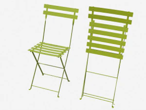 bistrot metal chair 3D Model