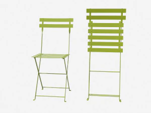 bistrot metal chair 3D Model