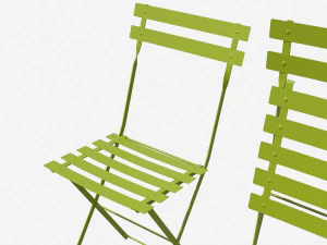 bistrot metal chair 3D Model