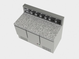 pizza table 3Dモデル