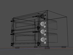 Pizza Oven 3D Model