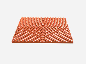 Garage Floor Tile Plastic 3Dモデル