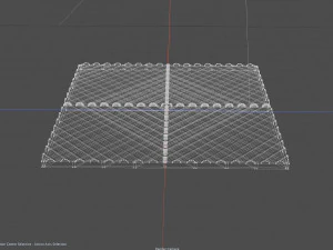 Garage Floor Tile Plastic 3D Model