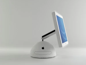 Imac G4 低聚 3D 模型