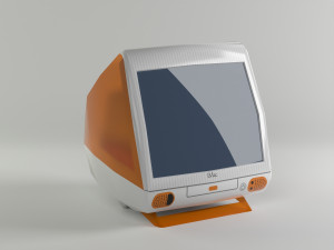 Imac 98 lowpoly 3D Model
