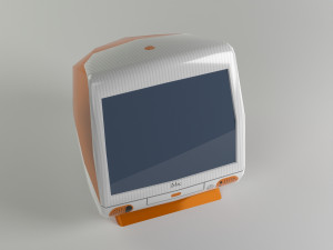 Imac 98 lowpoly Model 3D