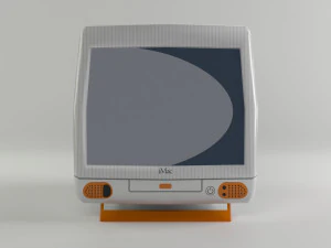 Imac 98 poli rendah Model 3D