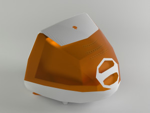 Imac 98 lowpoly Model 3D