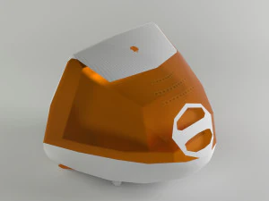 Imac 98 poli rendah Model 3D