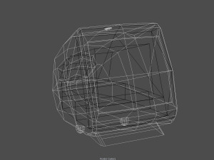 Imac 98 lowpoly Model 3D