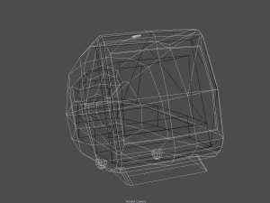 Imac 98 poli rendah Model 3D