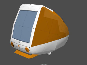 Imac 98 poli rendah Model 3D