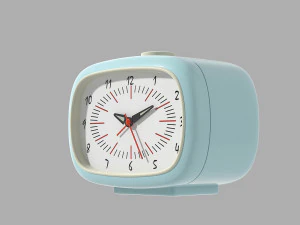 Alarm Clock 60S 3D Model