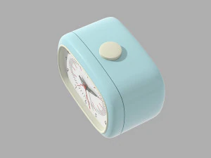 Alarm Clock 60S 3D Model