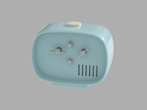 Alarm Clock 60S Model 3D