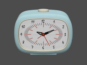 Alarm Clock 60S 3D Model