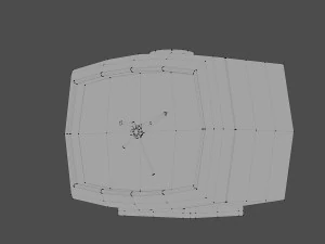 Alarm Clock 60S 3D Model
