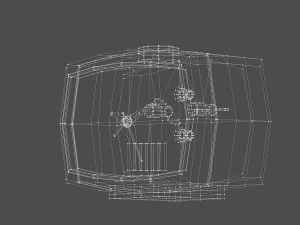 Alarm Clock 60S 3D Model