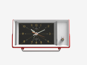 Alarm clock 60s red 3Dモデル