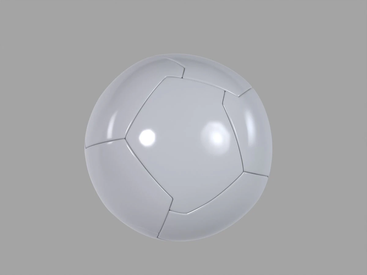 Soccer Ball League 1 3D Model .c4d .max .obj .3ds .fbx .stl .blend 