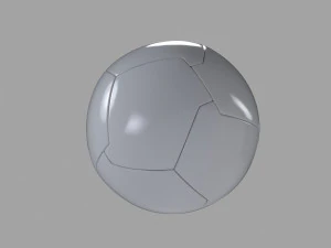 Soccer Ball League 1 3D Model