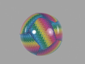 Soccer Ball League 1 Modelo 3D