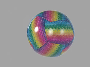 Soccer Ball League 1 3D Model