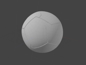 Soccer Ball League 1 Modelo 3D