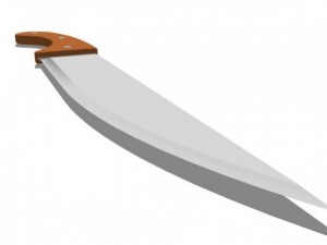 kitchen knife 3D Model