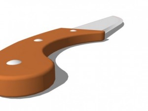 kitchen knife 3D Model
