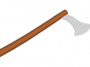 axe Modello 3D