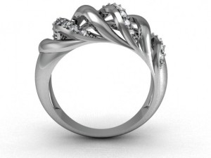 diamond ring 3D Model