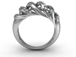 diamond ring 3D Model