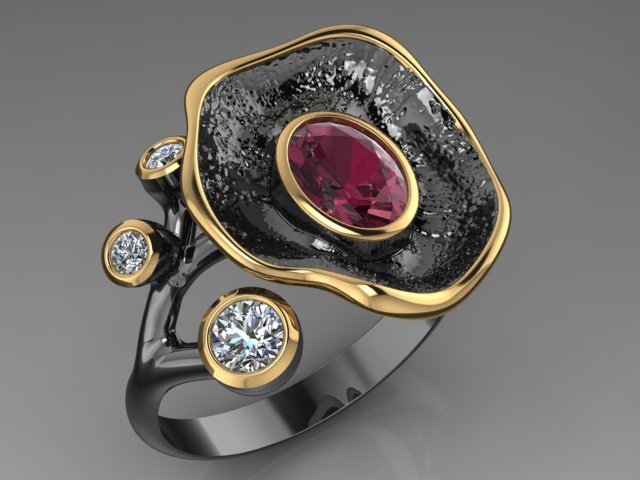 Ring 3D 모델 .c4d .max .obj .3ds .fbx .stl .blend 