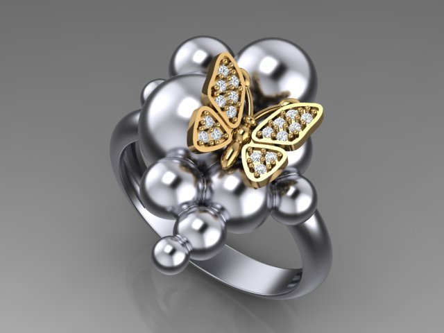 Ring 3D 모델 .c4d .max .obj .3ds .fbx .stl .blend 