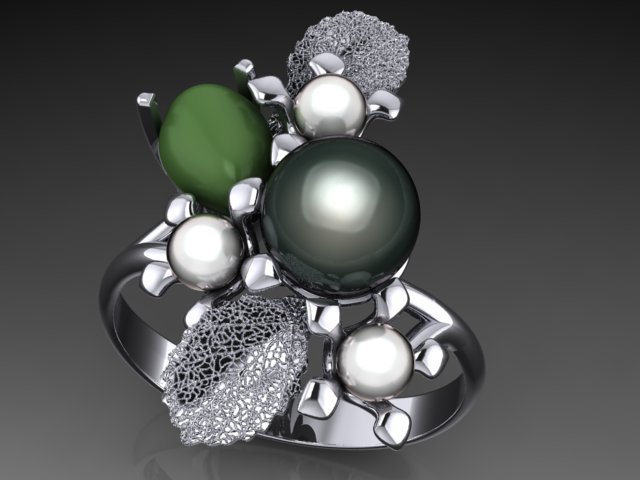 Ring 3D Model .c4d .max .obj .3ds .fbx .stl .blend 