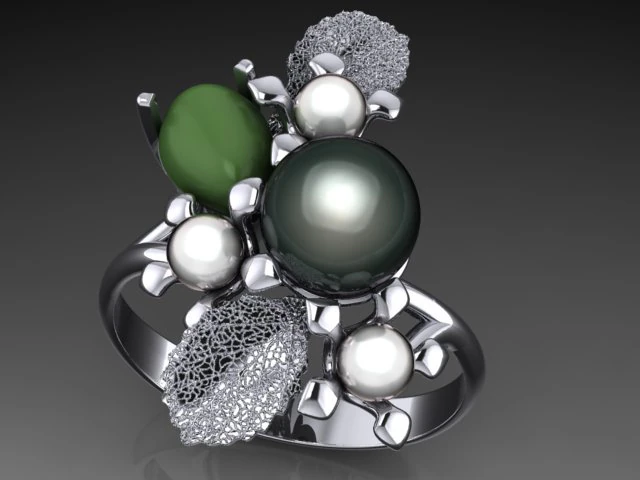 Ring 3D Model .c4d .max .obj .3ds .fbx .stl .blend 