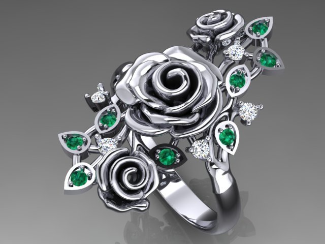 Ring 3D 모델 .c4d .max .obj .3ds .fbx .stl .blend 